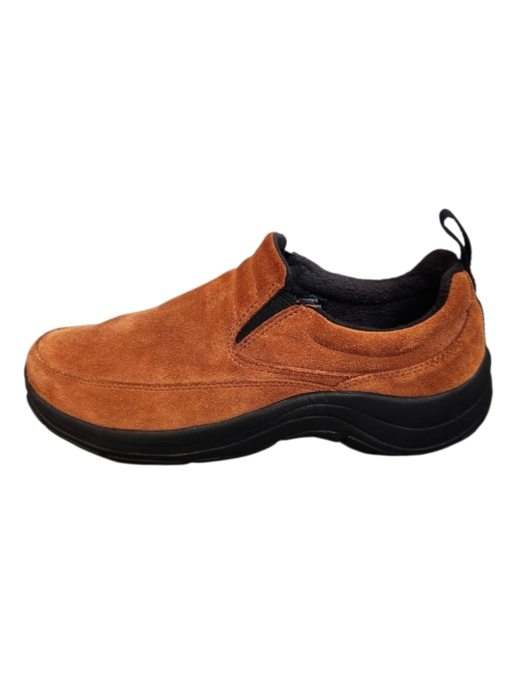 L.L. Bean Women's Comfort Moc Slip-On Shoes in Rust Size 10